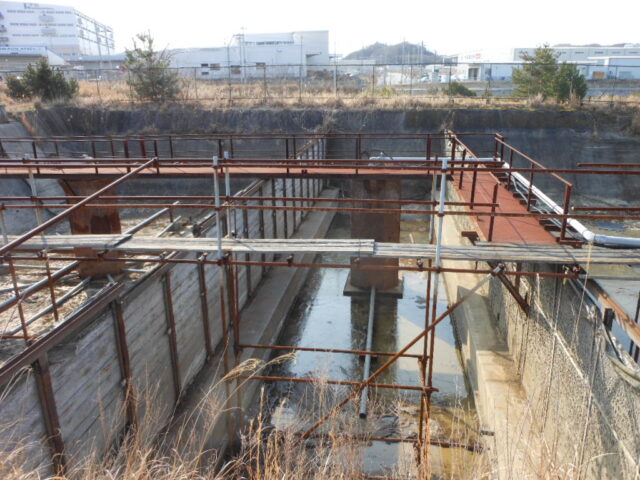神戸複合産業団地濁水処理施設解体工事